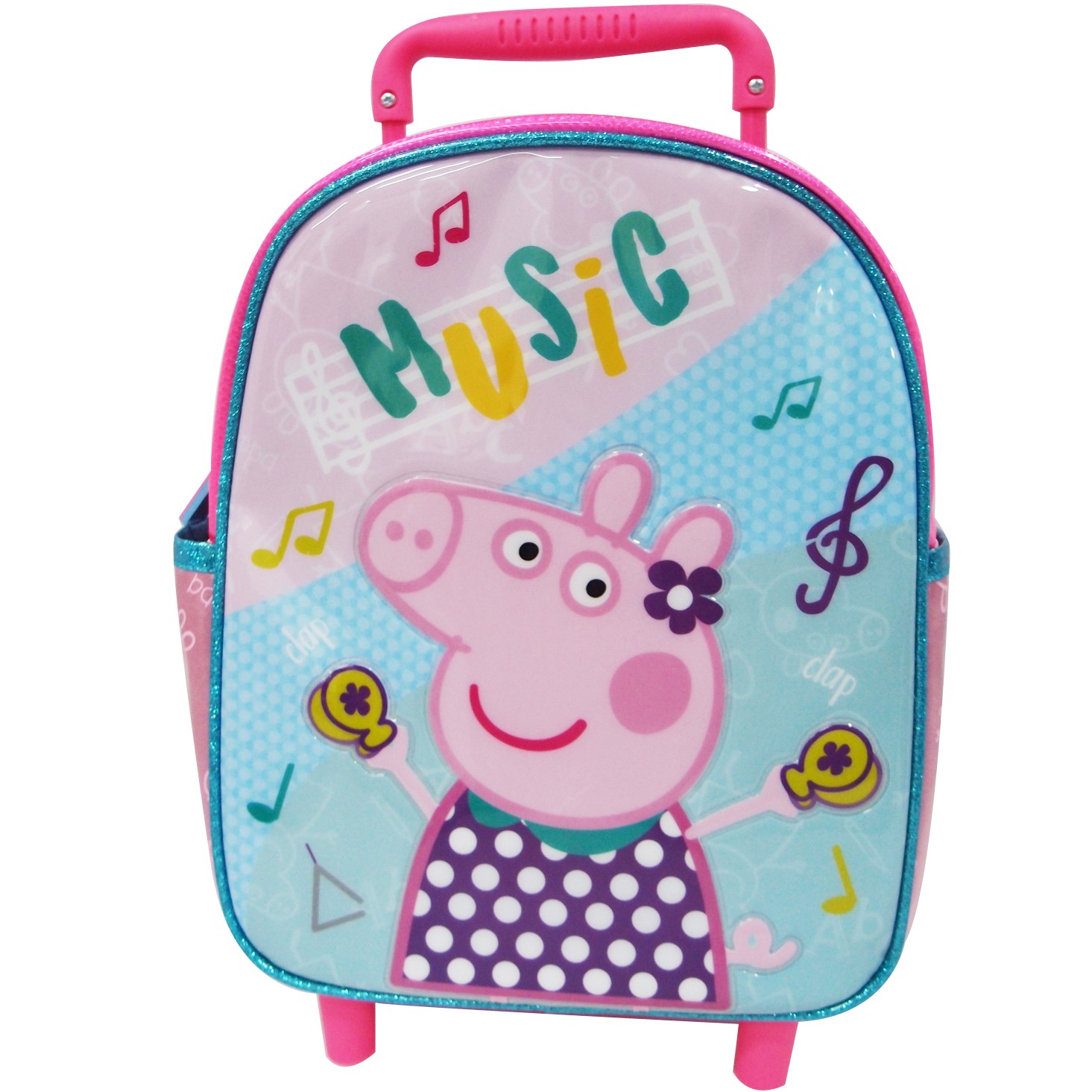 peppa pig luggage trolley